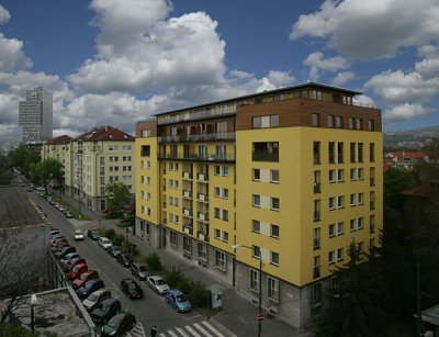 Nadstavba bytového domu Paríčková 19-21, Bratislava
